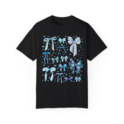 Cute Blue Bow T-Shirt