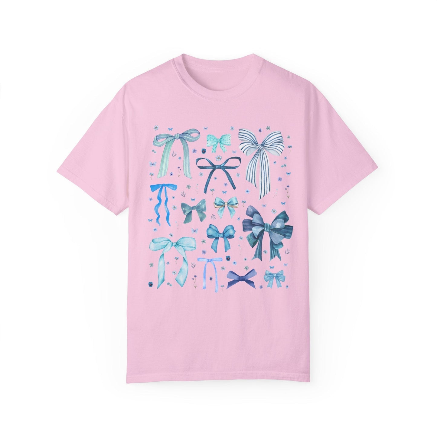Cute Blue Bow T-Shirt