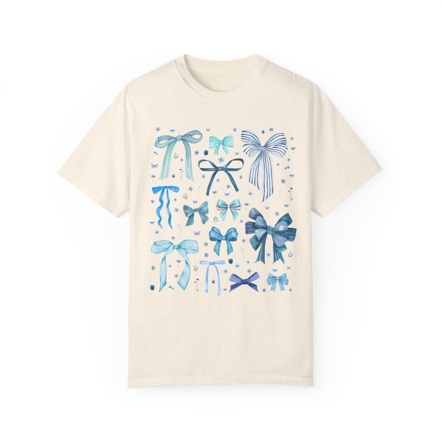Cute Blue Bow T-Shirt
