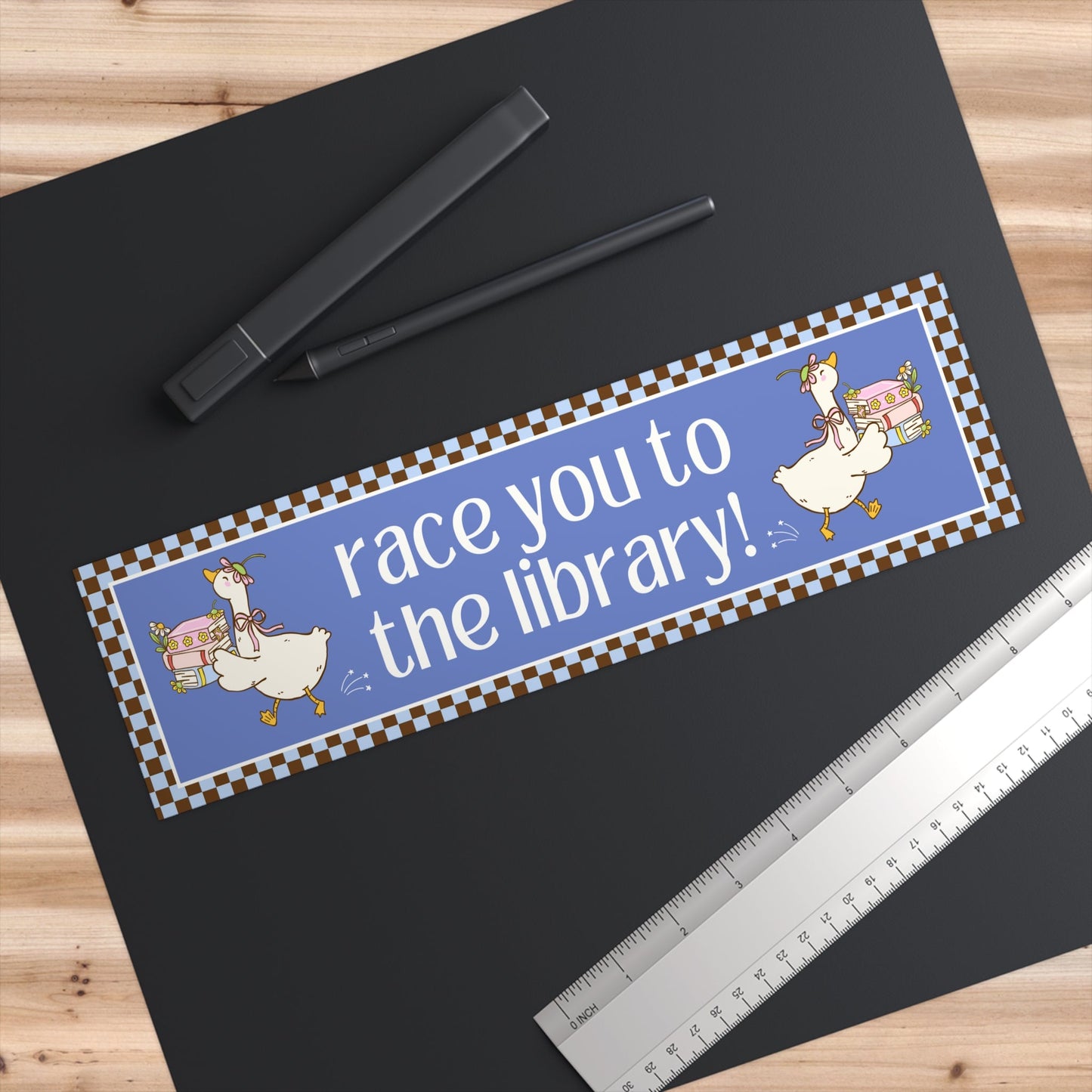 Race You To The Library!