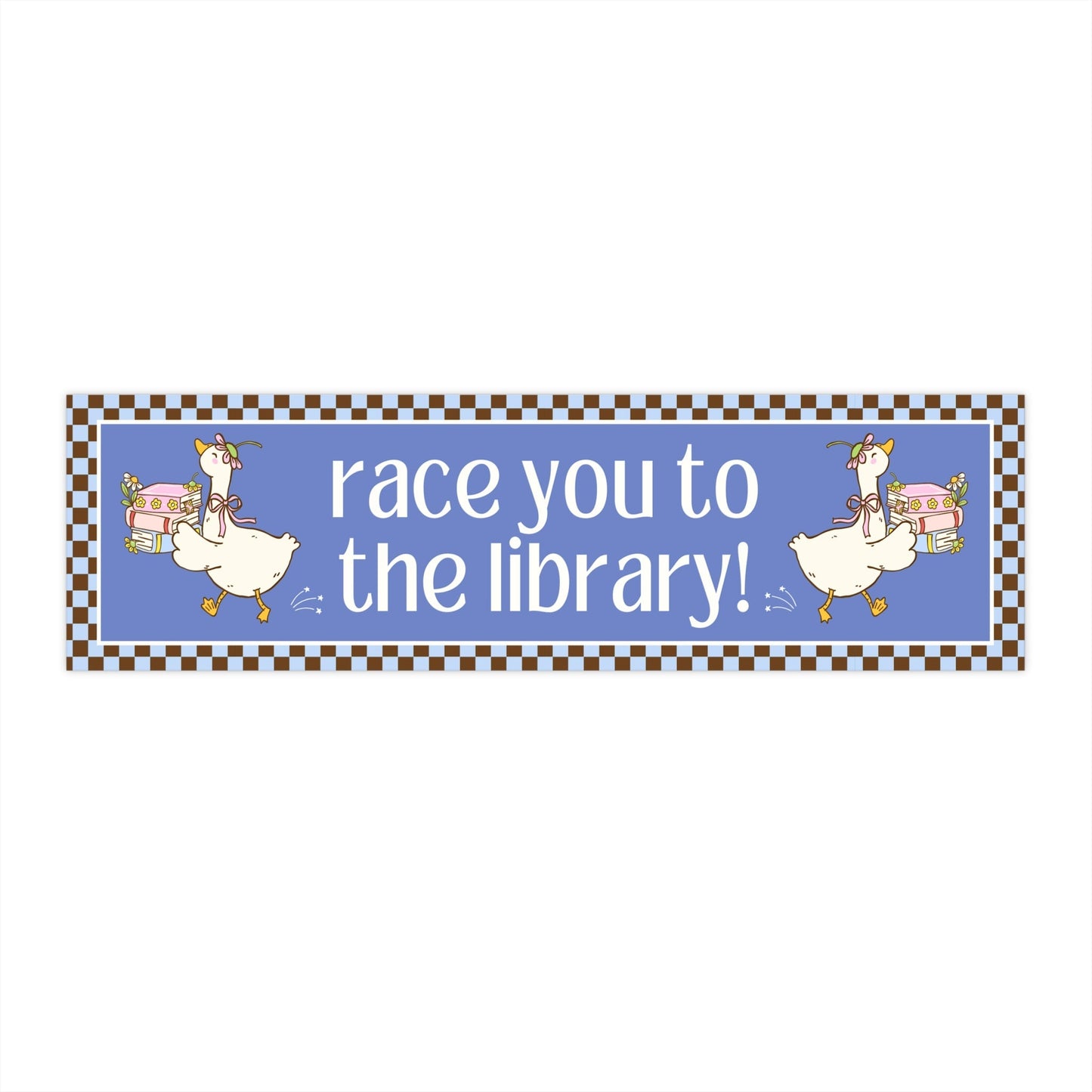 Race You To The Library!