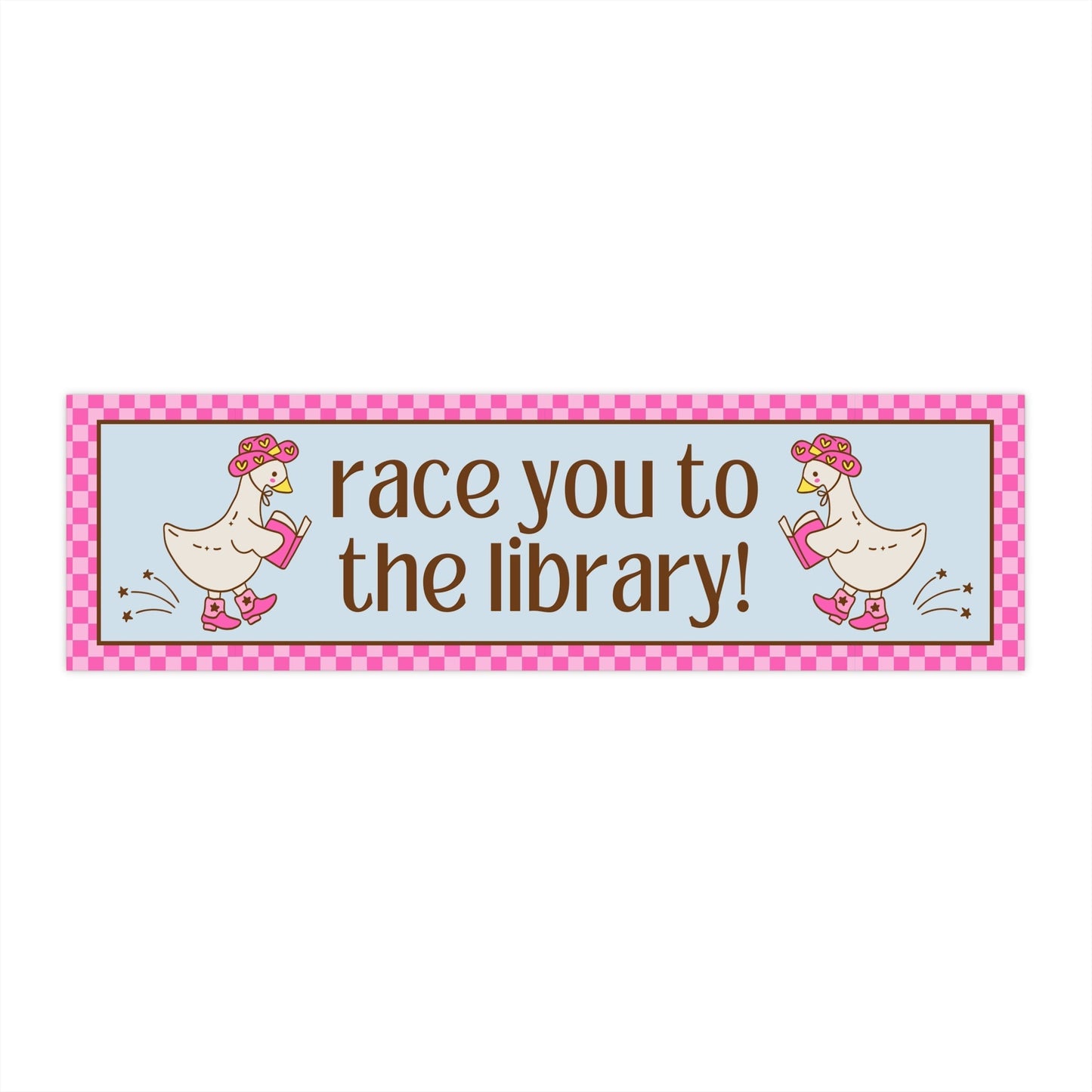 Race You To The Library!