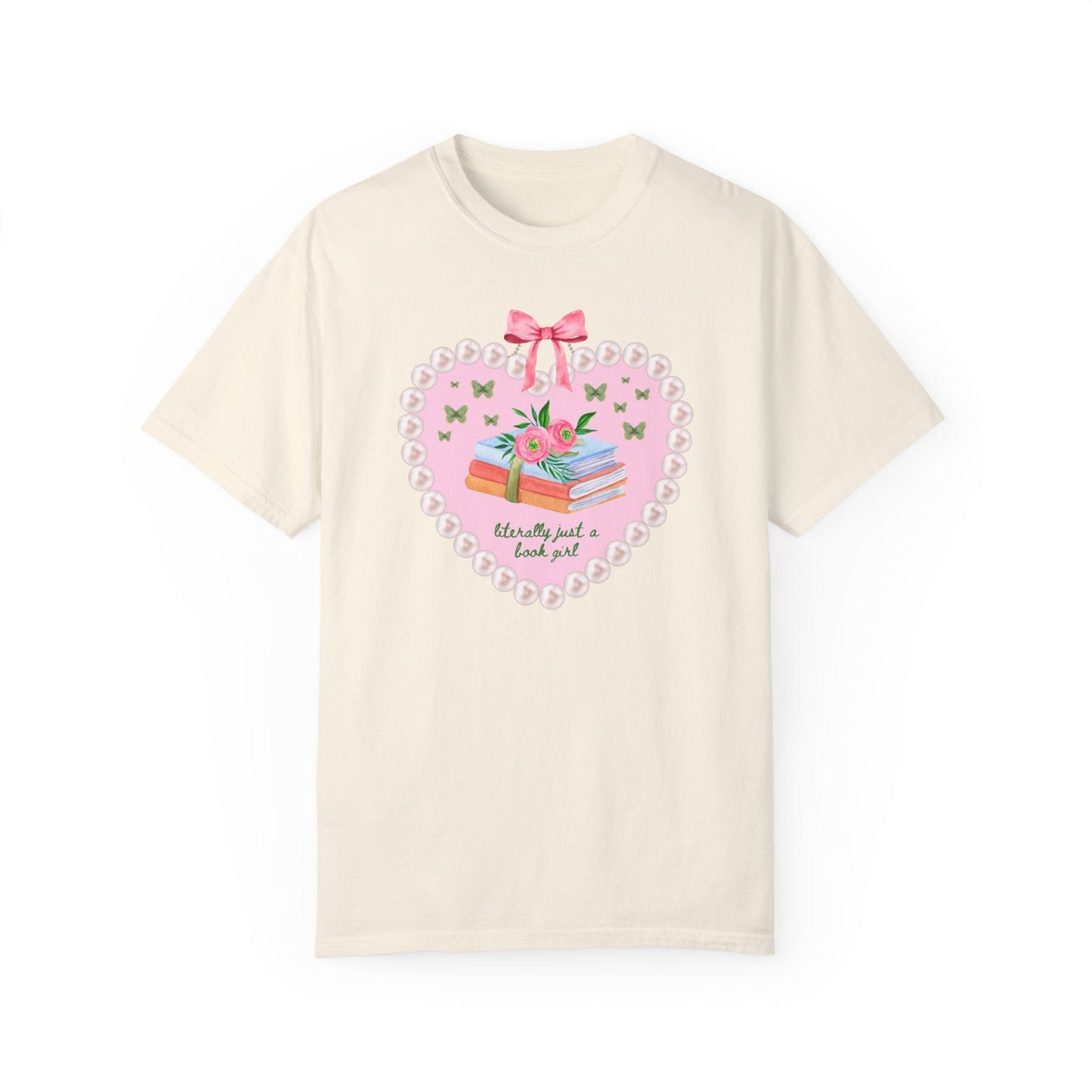 Book Lover Tee with Heart