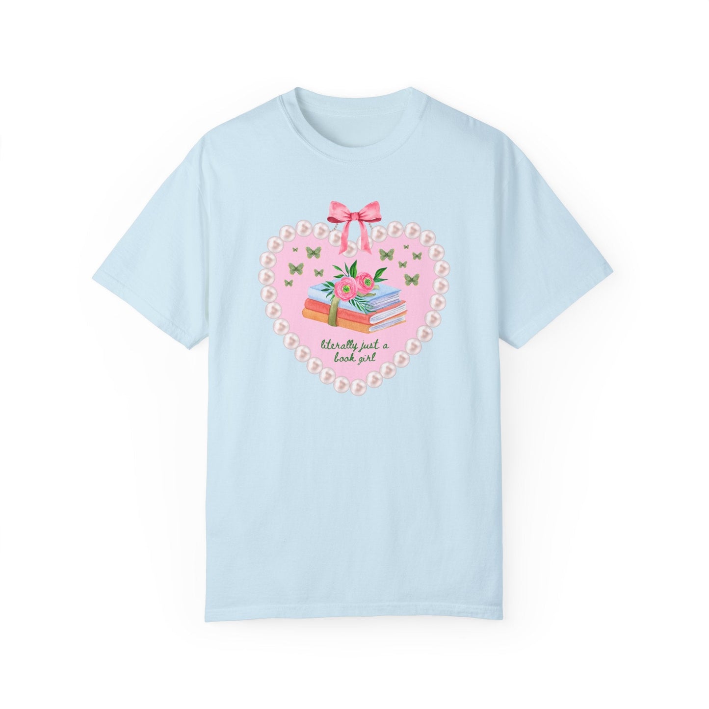 Book Lover Tee with Heart
