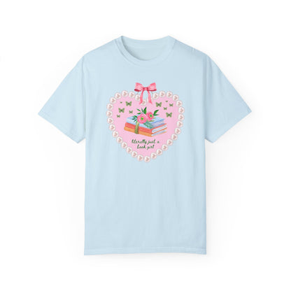 Book Lover Tee with Heart