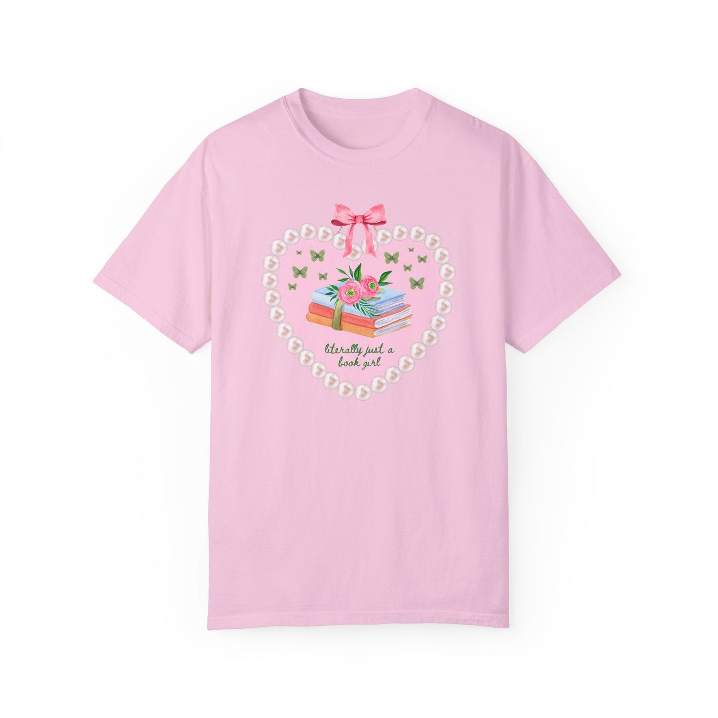 Book Lover Tee with Heart