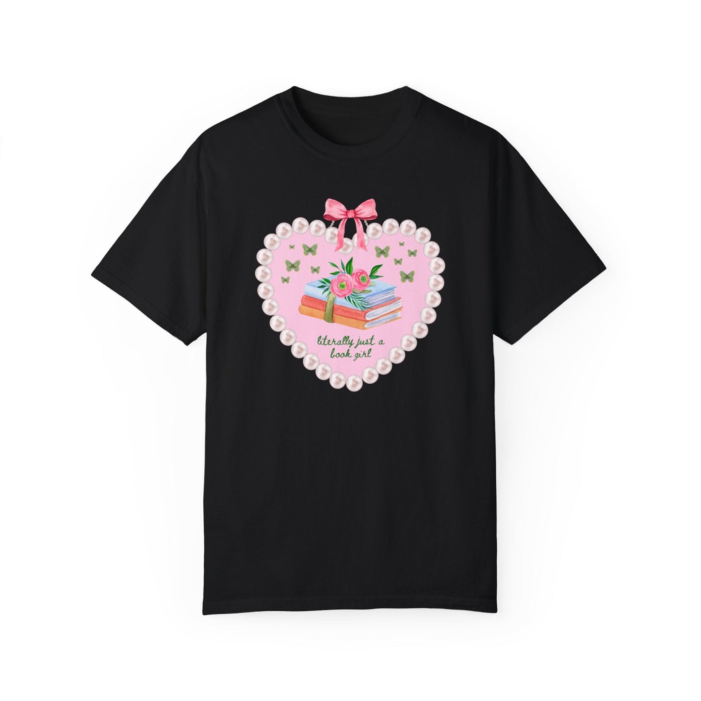 Book Lover Tee with Heart