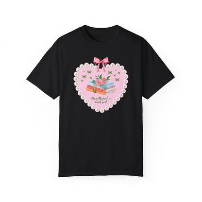 Book Lover Tee with Heart