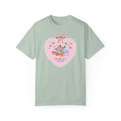 Book Lover Tee with Heart