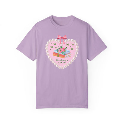 Book Lover Tee with Heart