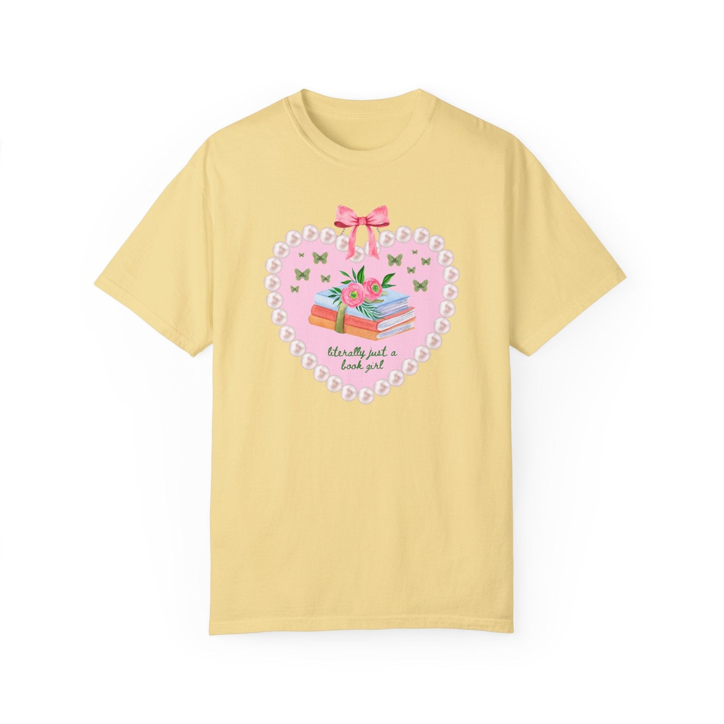 Book Lover Tee with Heart