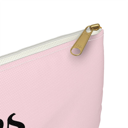 Cute Bookish Pouch with Zipper for Librarian