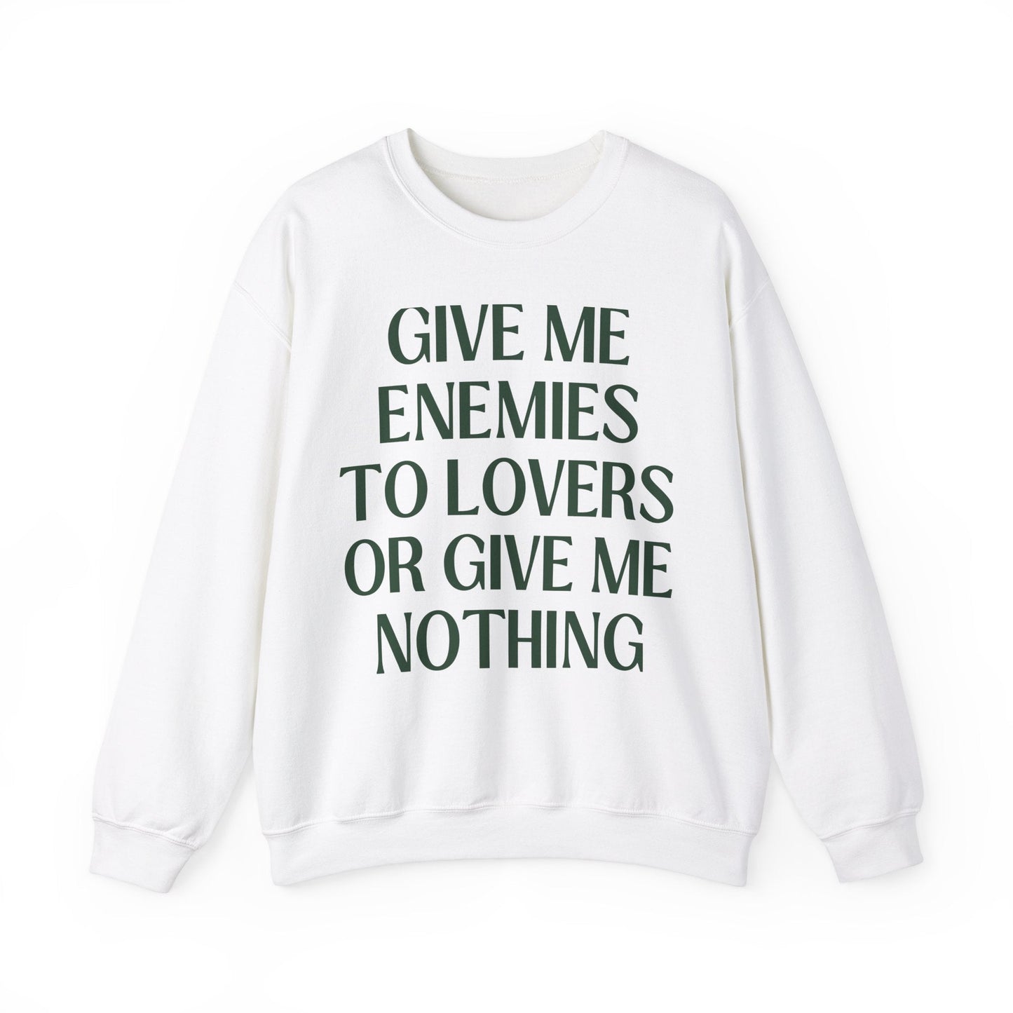 Cute Bookish Sweatshirt: Enemies to Lovers