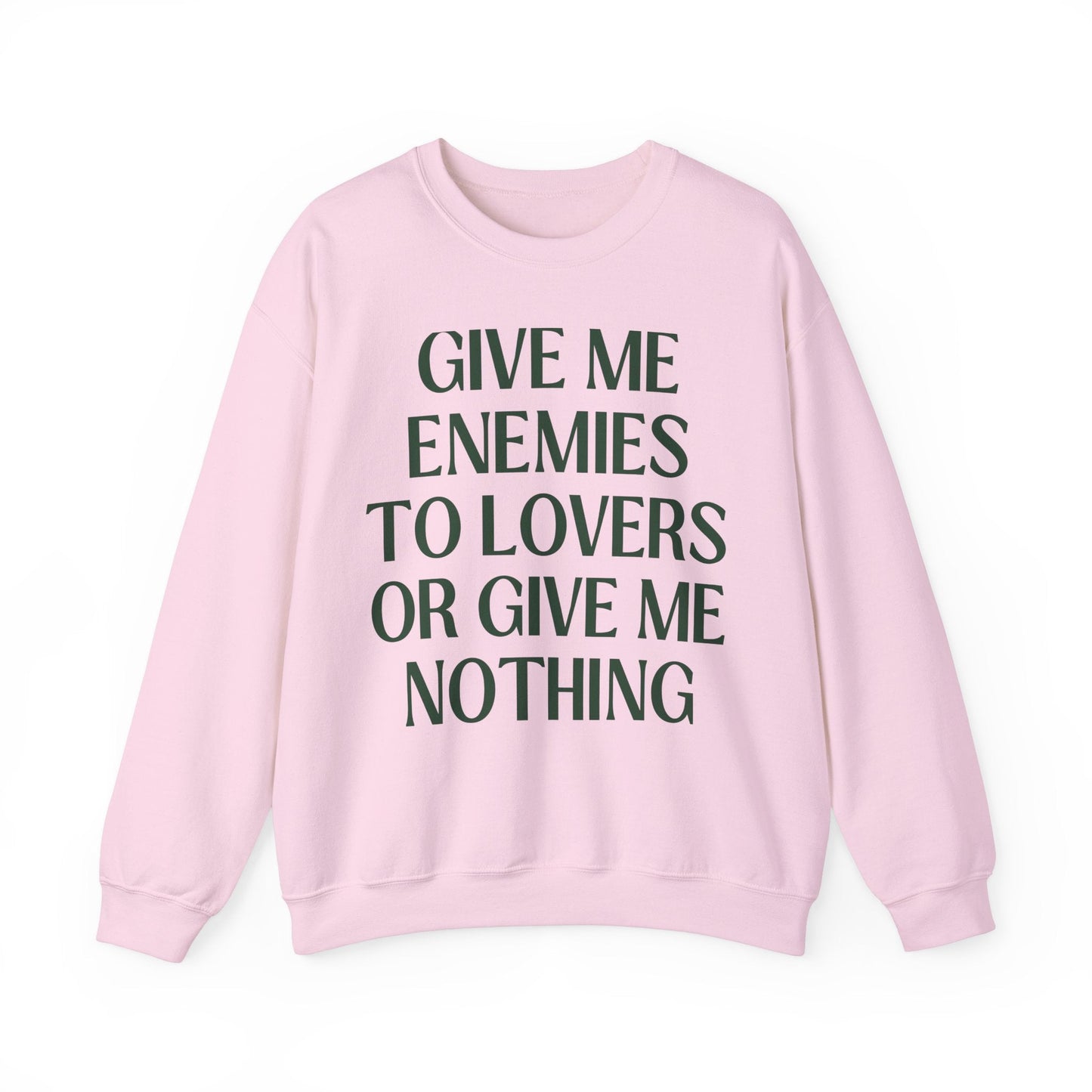Cute Bookish Sweatshirt: Enemies to Lovers