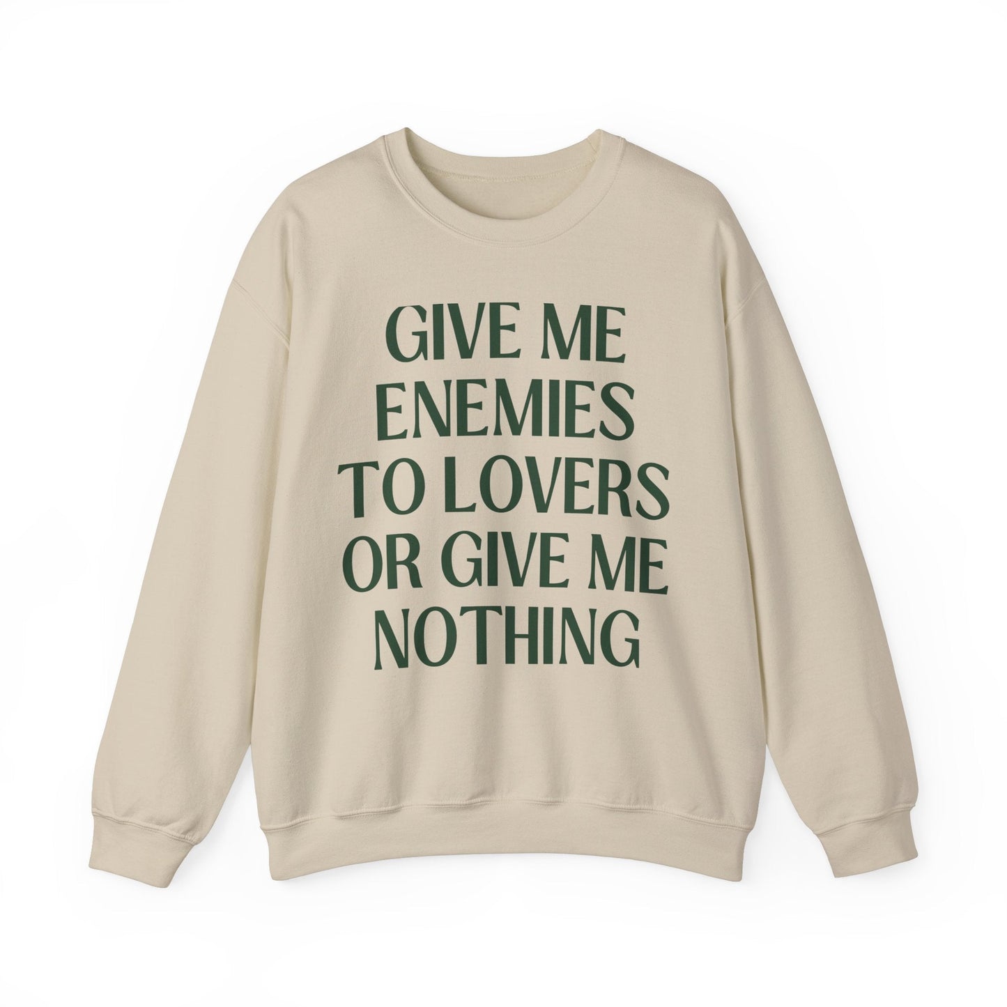 Cute Bookish Sweatshirt: Enemies to Lovers