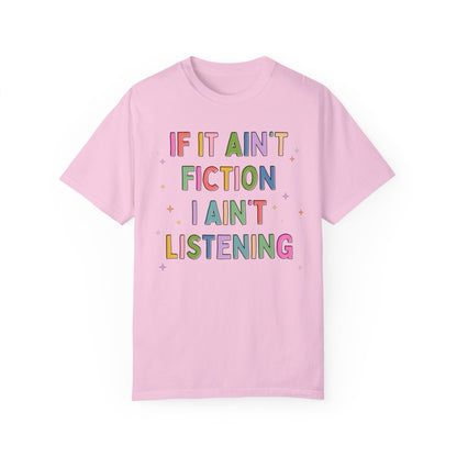 Cute Bookish Tee for Fiction Reader