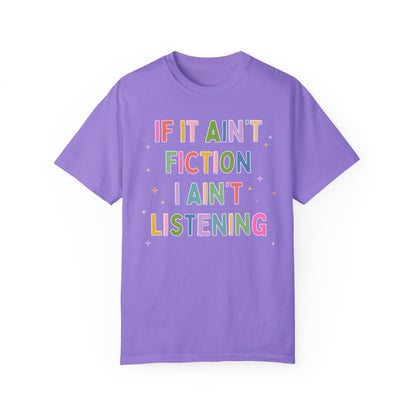 Cute Bookish Tee for Fiction Reader