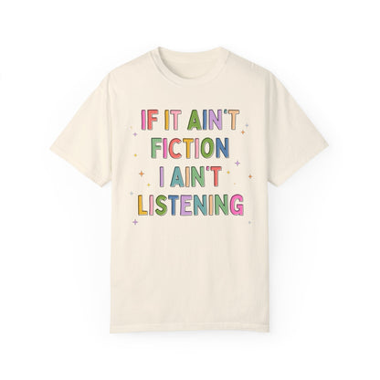 Cute Bookish Tee for Fiction Reader
