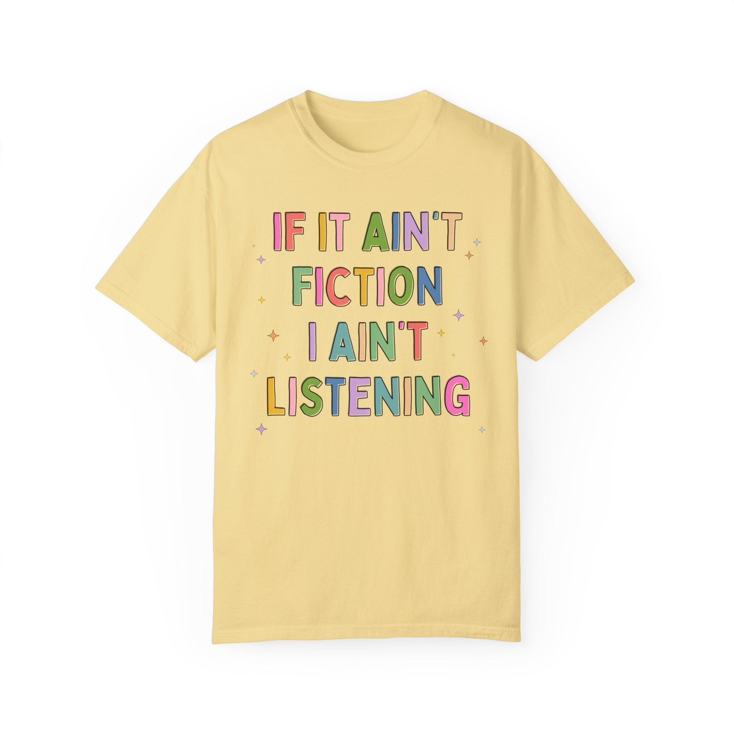 Cute Bookish Tee for Fiction Reader