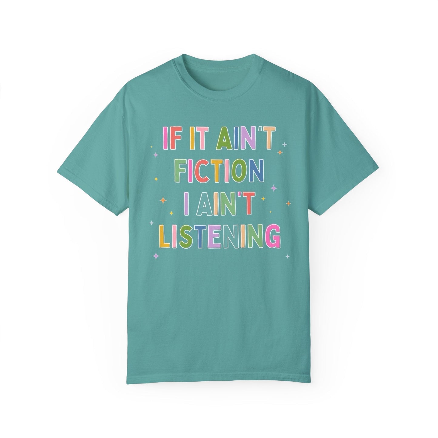 Cute Bookish Tee for Fiction Reader