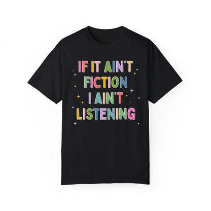 Cute Bookish Tee for Fiction Reader