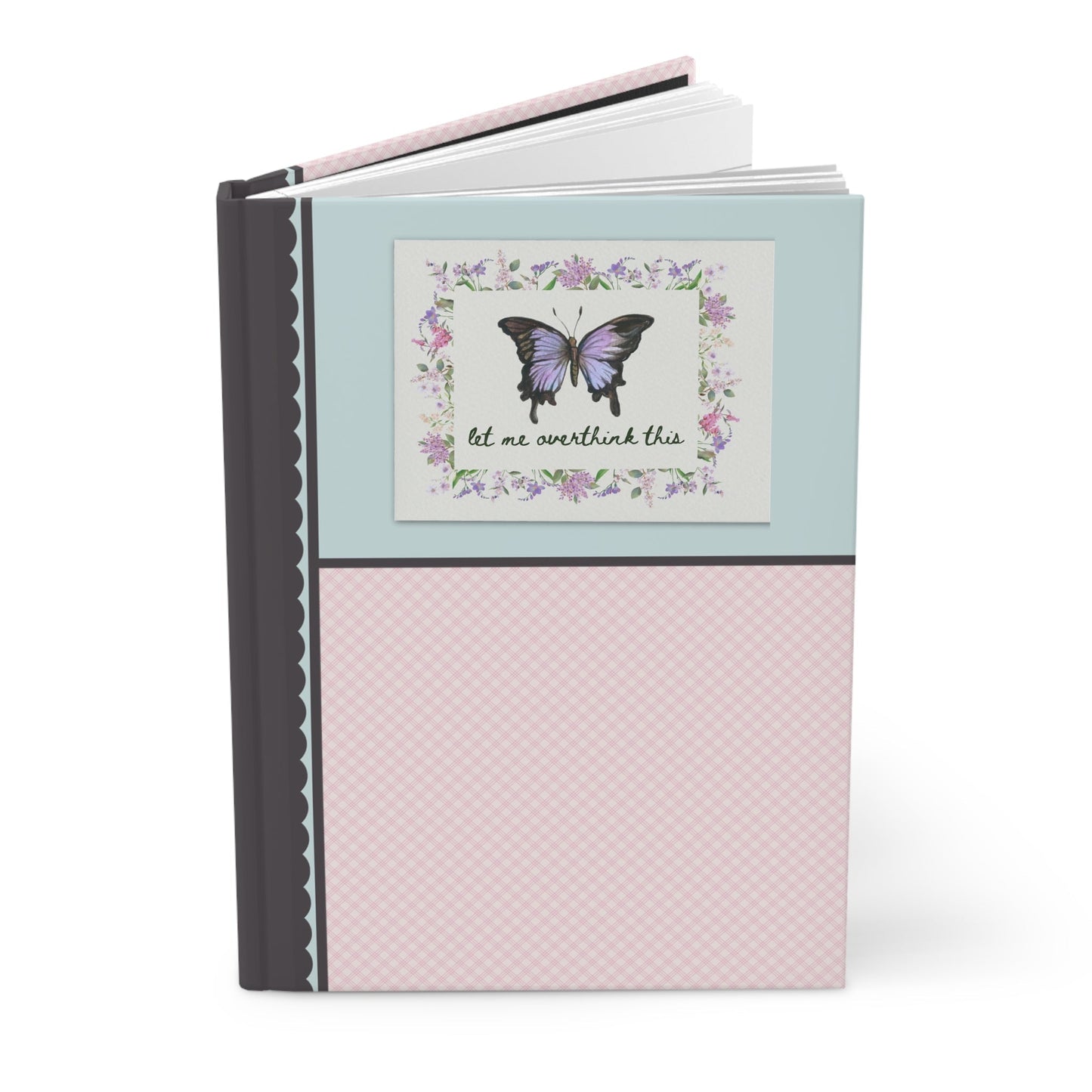 Cute Butterfly Journal: Let Me Overthink This