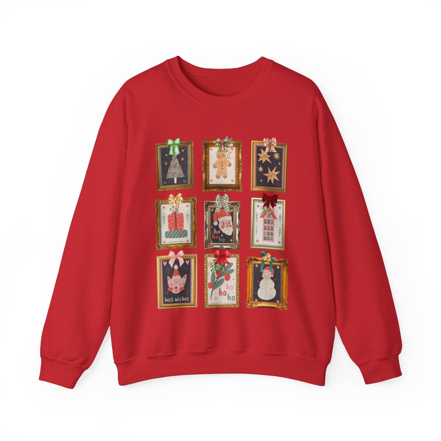 Cute Christmas Stamp Sweatshirt