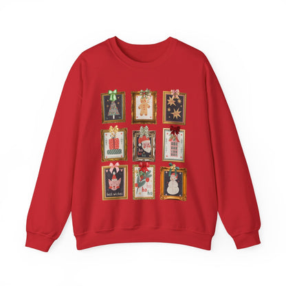 Cute Christmas Stamp Sweatshirt