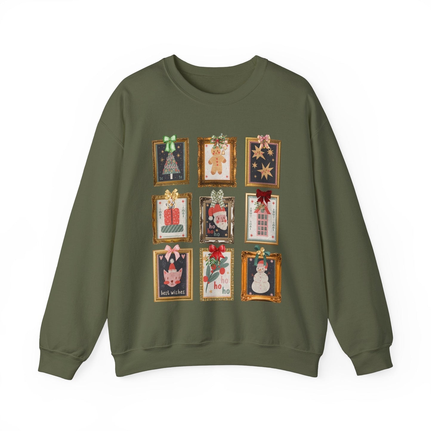 Cute Christmas Stamp Sweatshirt