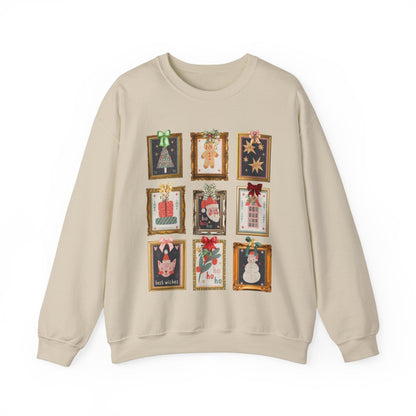 Cute Christmas Stamp Sweatshirt