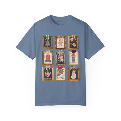 Cute Christmas Stamp Tee Shirt
