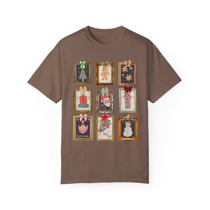 Cute Christmas Stamp Tee Shirt