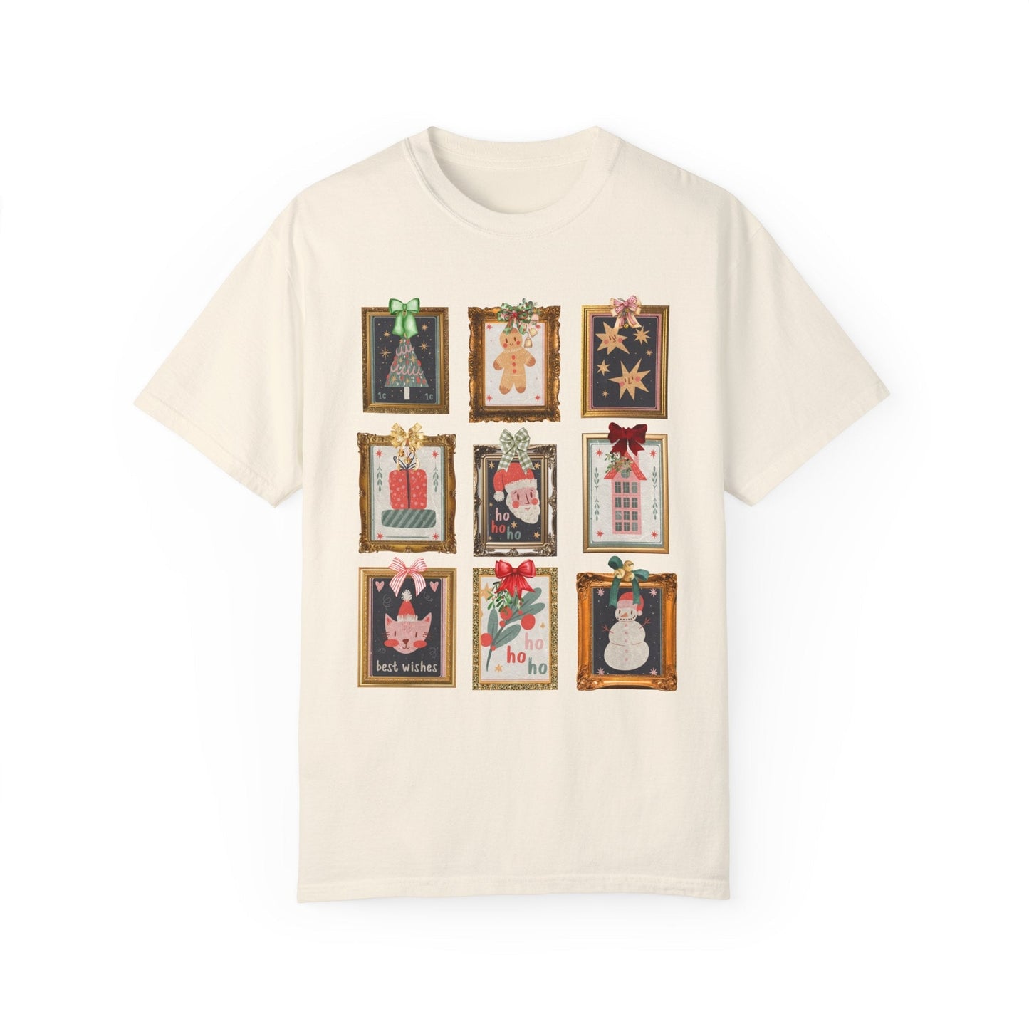 Cute Christmas Stamp Tee Shirt