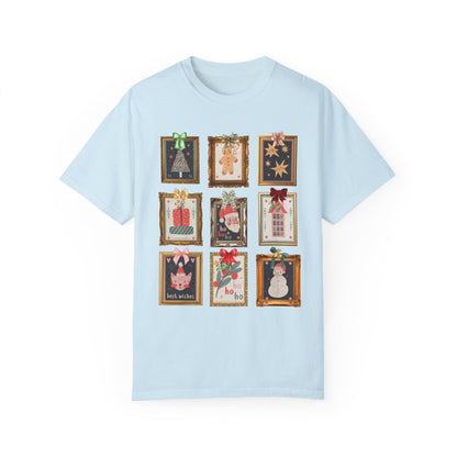 Cute Christmas Stamp Tee Shirt