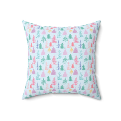 Cute Christmas Train Pillow