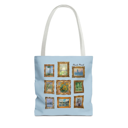Cute Claude Monet Tote Bag for Art Historian or Friend Who Loves Art