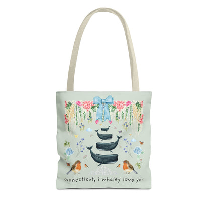 Cute Connecticut Tote Bag