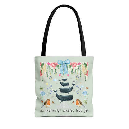 Cute Connecticut Tote Bag