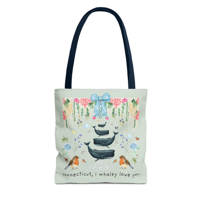 Cute Connecticut Tote Bag