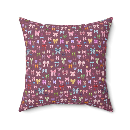 Cute Coquette Bow Pillow