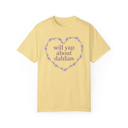Will Yap About Dahlias Tee