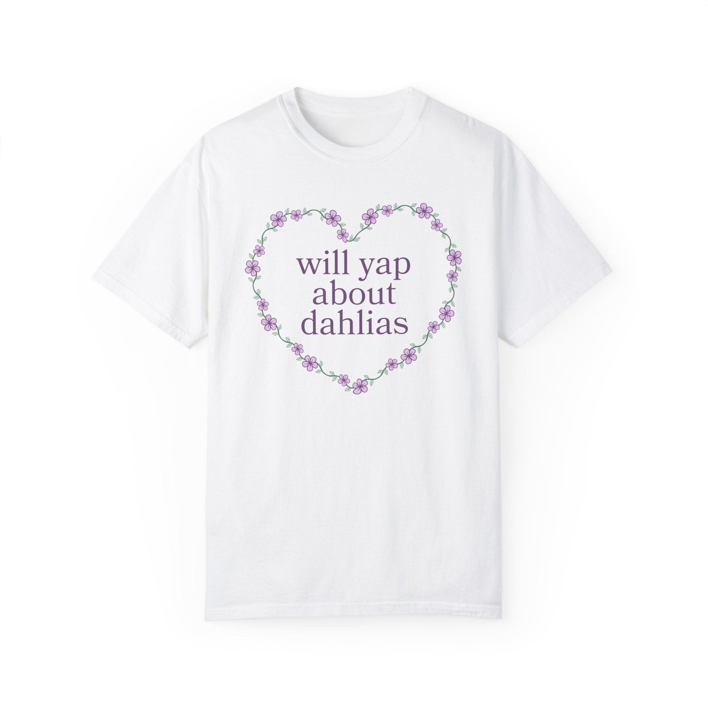 Will Yap About Dahlias Tee