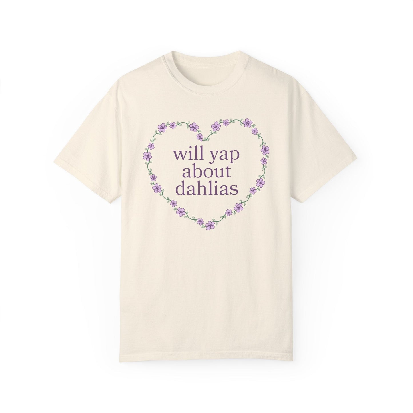 Will Yap About Dahlias Tee