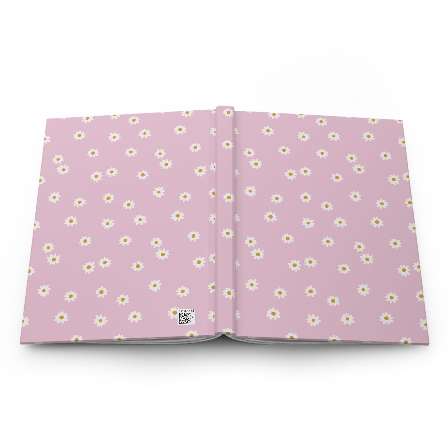 Cute Daisy Notebook for School or Work Meetings: Pastel Flower Hardcover Journal