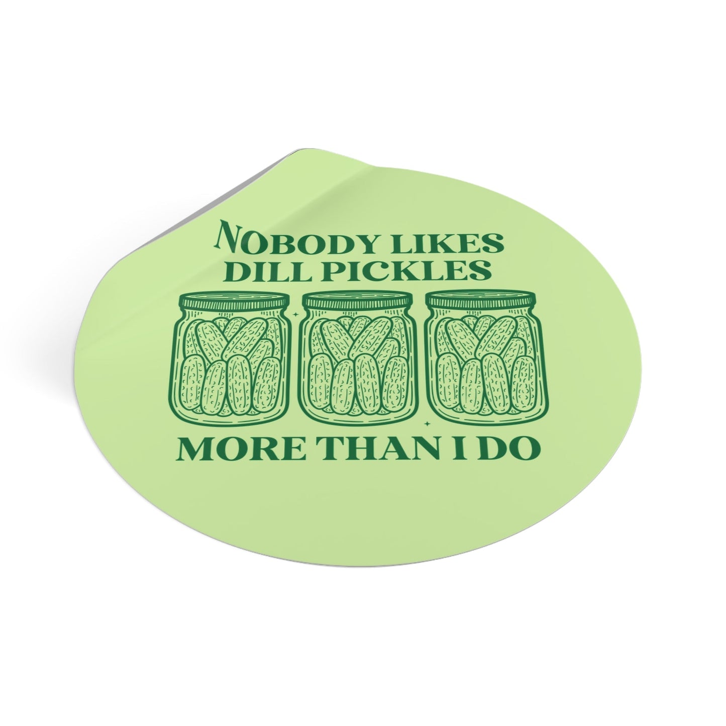 Cute Dill Pickle Sticker