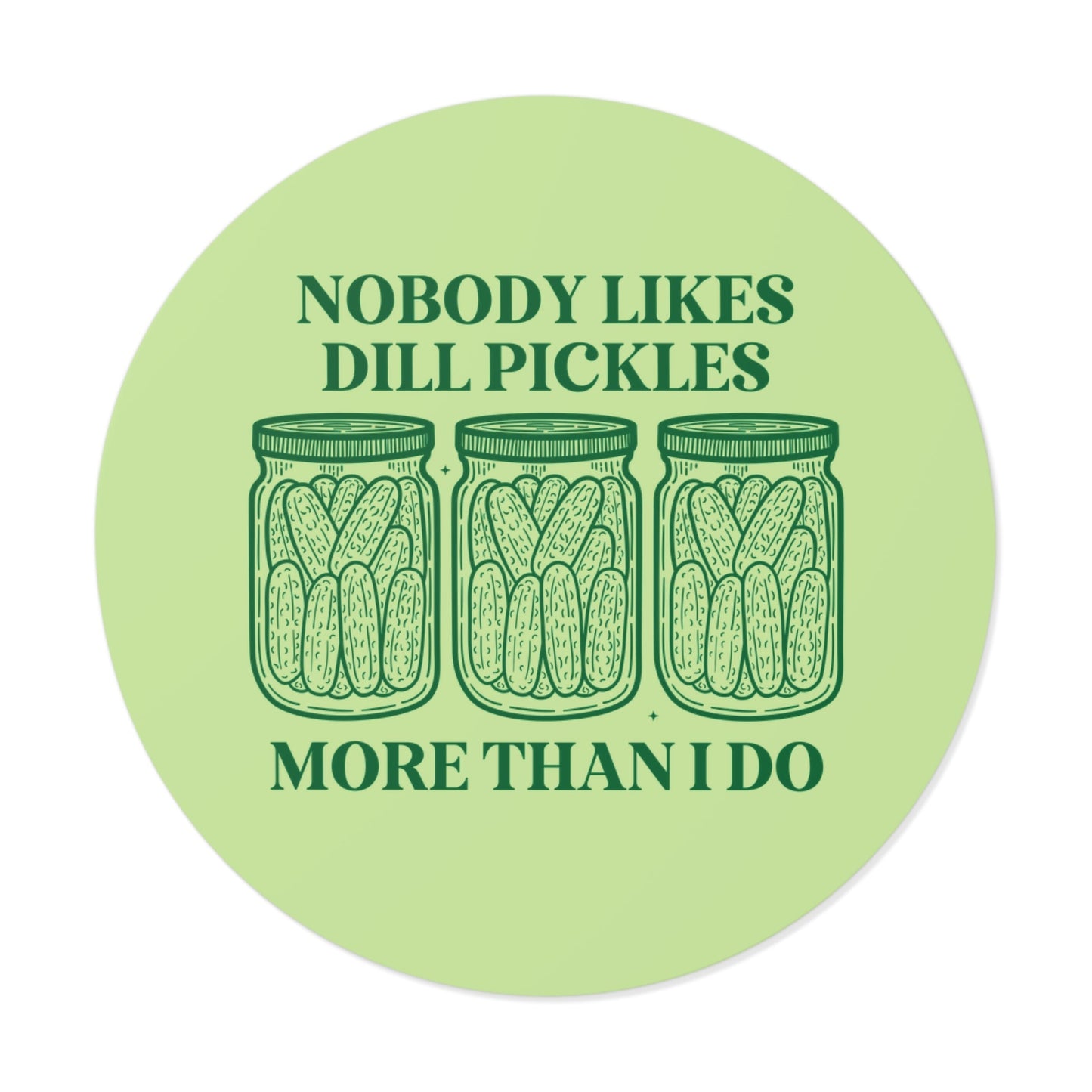 Cute Dill Pickle Sticker