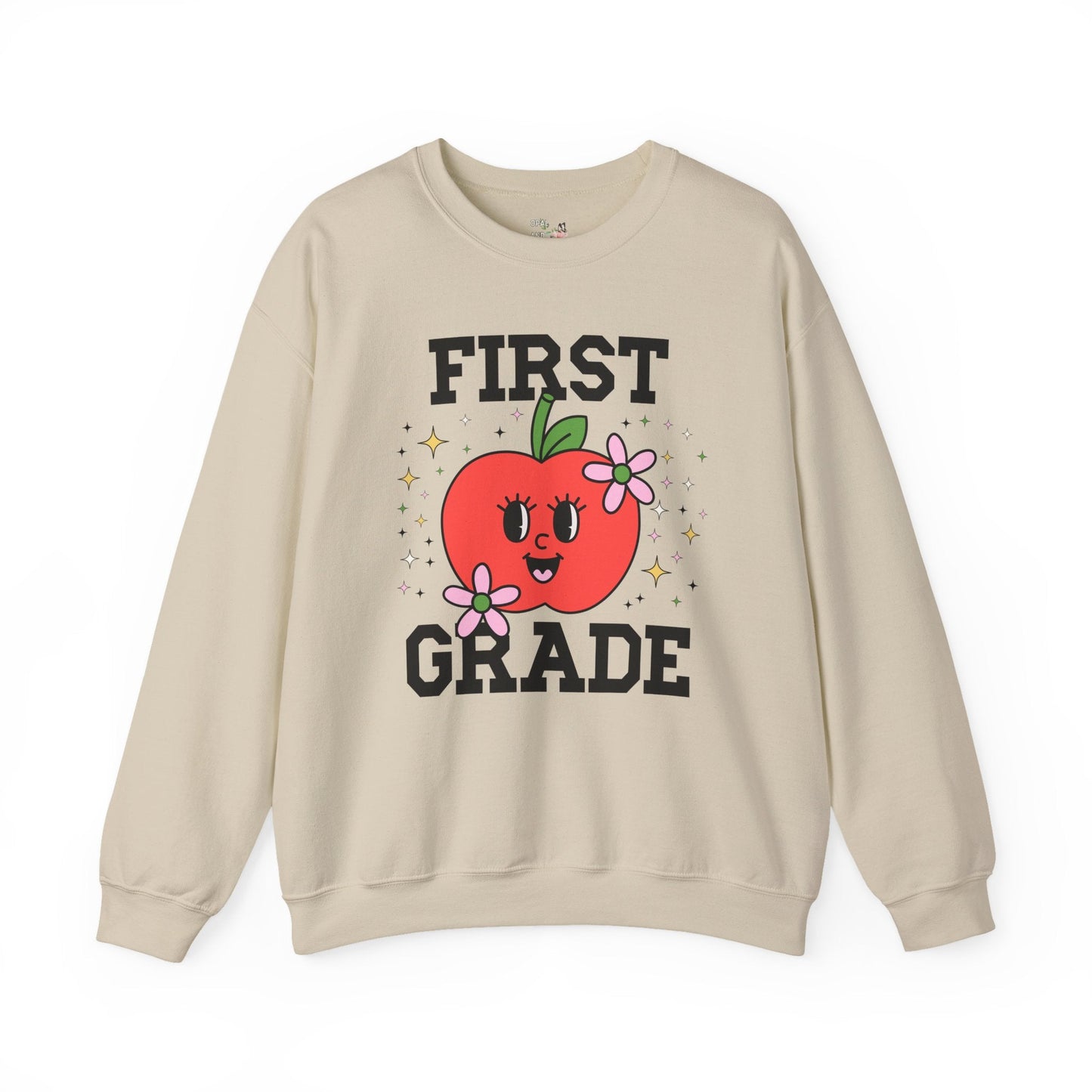 First Grade Apple Sweatshirt
