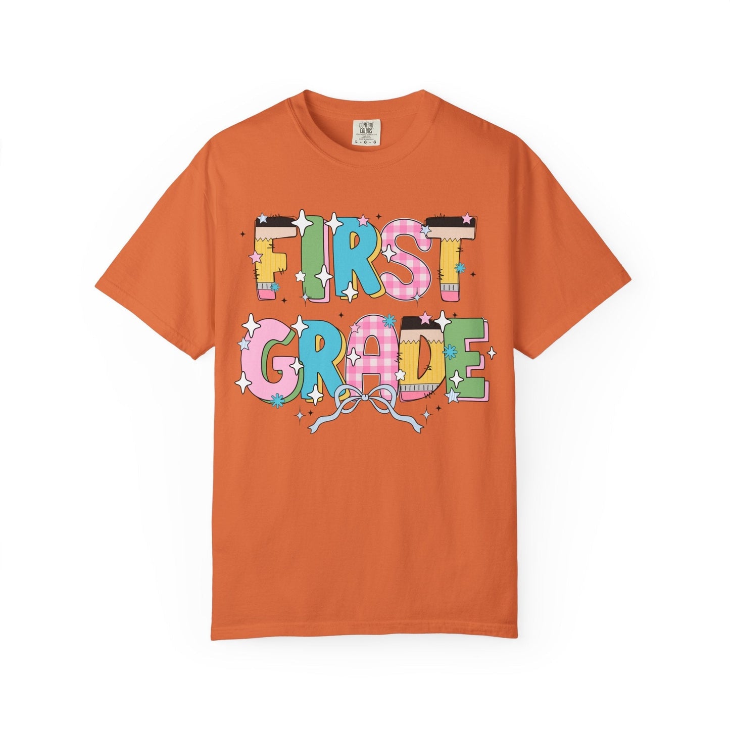 Cute First Grade Teacher Tee