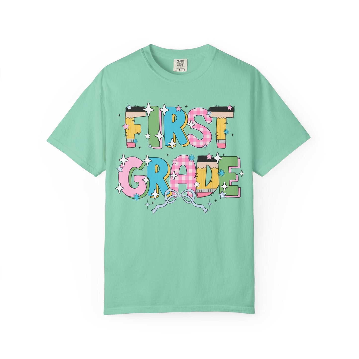 Cute First Grade Teacher Tee