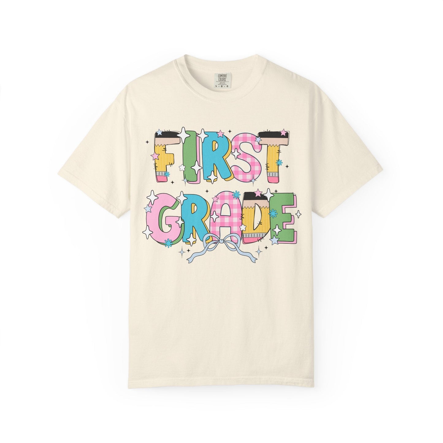 Cute First Grade Teacher Tee